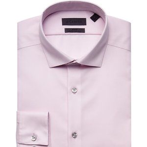 Pale pink Calvin Klein infinite no iron long sleeve shirt